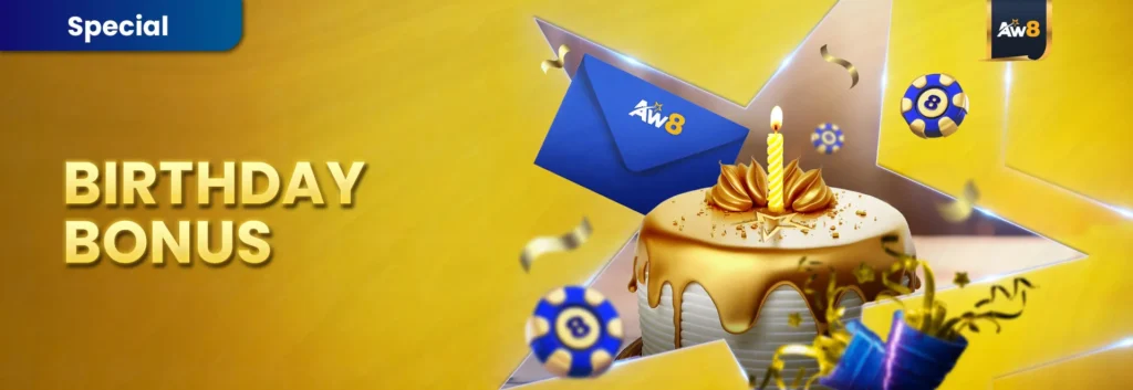 Birthday Gift in AW8 Pro Malaysia
